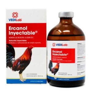 Ercanol Inyectable — Antibiótico de amplio espectro para bovinos 100 ml