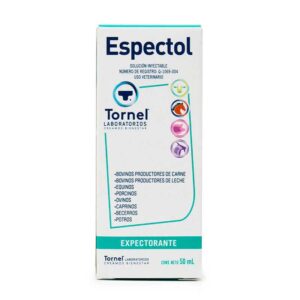Espectol — Antiséptico Respiratorio y Descongestionante para Bovinos 50 ml