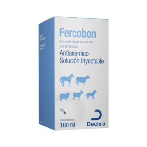 Fercobon — Antianémico y suplemento mineral para bovinos 100 ml