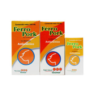 Ferro Pork — Antianémico y suplemento hematínico para cerdos 20 ml, 50