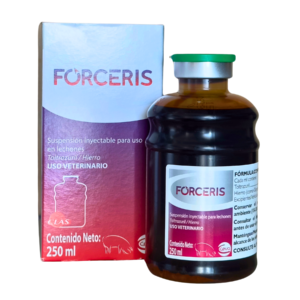Forceris 250 ml — Anticoccidiano y Suplemento de Hierro para Porcinos