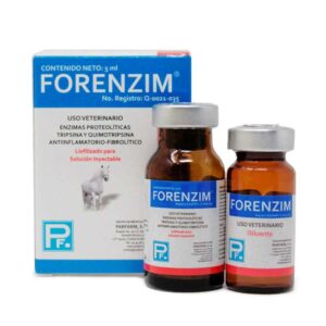 Forenzim 5 ml — Enzima antiinflamatoria para bovinos 5 ml