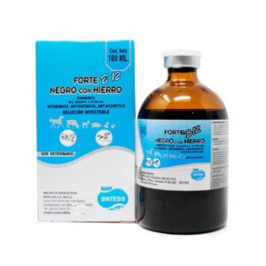 Forte B12 Negro con Hierro — Vitamínico y Antianémico Reconstituyente