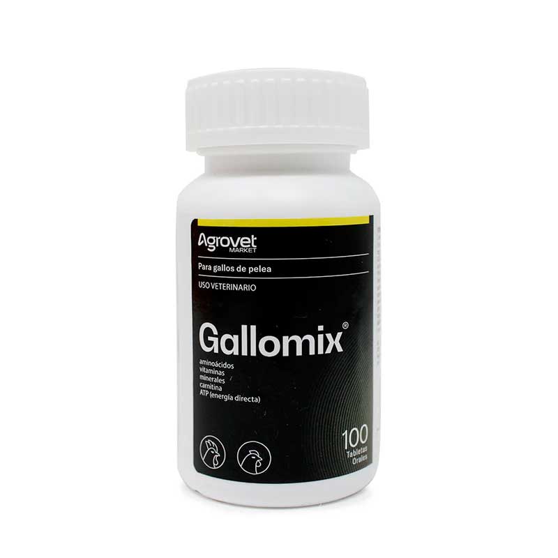 Gallomix 100 Tabletas — Suplemento multivitamínico para Aves 100 tabletas