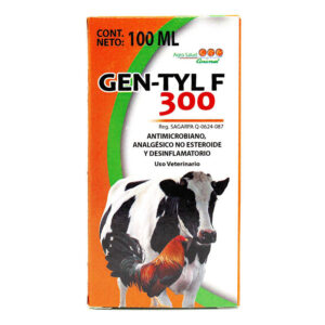 Gen-Tyl F 300 — Antibiótico combinado con antiinflamatorio para bovinos