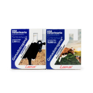 Gonadotropina®Coriónica — Hormona reproductiva para bovinos y caballos 2.500 UI
