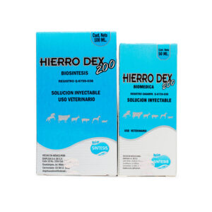 Hierro Dex 200 — Suplemento de hierro antianémico para bovinos 10 ml,
