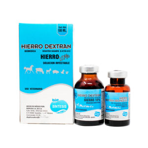 Hierro Dextran — Suplemento de hierro antianémico para porcinos 100 ml