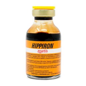 Hippiron — Suplemento vitamínico y mineral inyectable para bovinos 20 ml