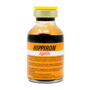 Hippiron — Suplemento de hierro inyectable para bovinos 20 ml