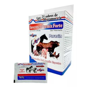 InvermexPremix Forte — Antiparasitario interno para bovinos 25 sobres