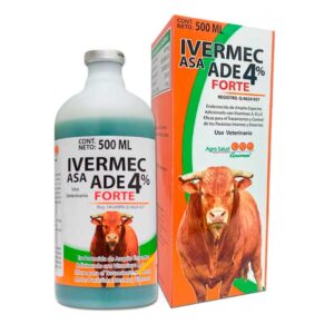 Ivermec Asa ADE 4% Forte — Endectocida con vitaminas para bovinos 500