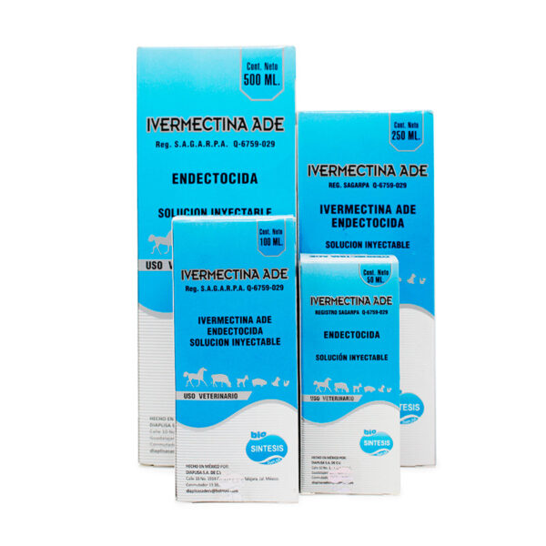 Ivermectina ADE 2% — Endectocida con Vitamina ADE | Zierra