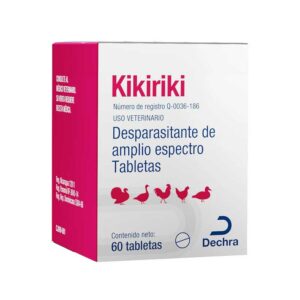 Kikiriki 60 Tabletas — Antibiótico de amplio espectro para bovinos