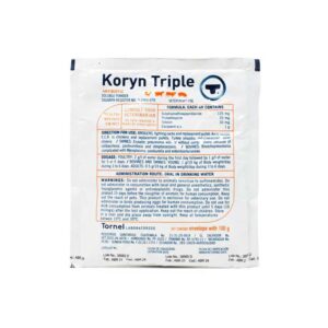 Koryn Triple — Antibiótico de amplio espectro para bovinos 100 g