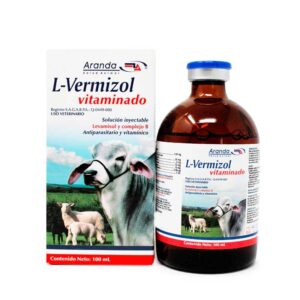 L-Vermizol Vitaminado — Antiparasitario y Vitamínico para Bovinos 100 ml
