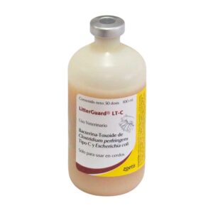 LitterGuard LT-C 50 — Bacterina toxoide para diarrea neonatal para porcinos 100 ml