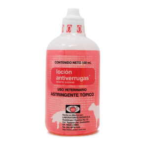 Loción antiverrugas — Loción astringente antiverrugas y queratolítica