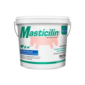 Masticilin — Antibiótico combinado con antiinflamatorio para mastitis para Bovinos Cubeta con 30 Jer