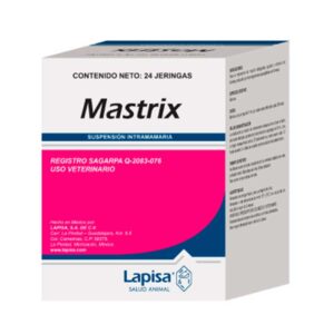 Mastrix 24 Jeringas de 10 ml — Antibiótico para mastitis en bovinos