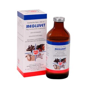 Megluvet 250 ml — Antibiótico de amplio espectro para bovinos