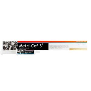 Metri-Cef 3 — Antibiótico para metritis y piometra en bovinos 30 ml