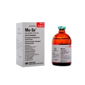 Mu-Se — Suplemento vitamínico y mineral inyectable para bovinos 250 ml