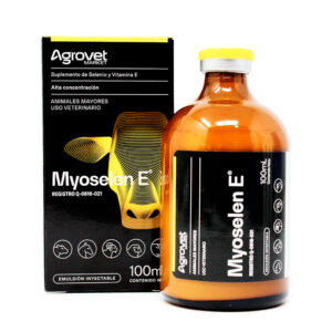 Myoselen E® — Suplemento de Vitamina E y Selenio para Bovinos 100 ml