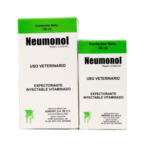 Neumonol — Expectorante y coadyuvante respiratorio para bovinos y caballos 50 ml