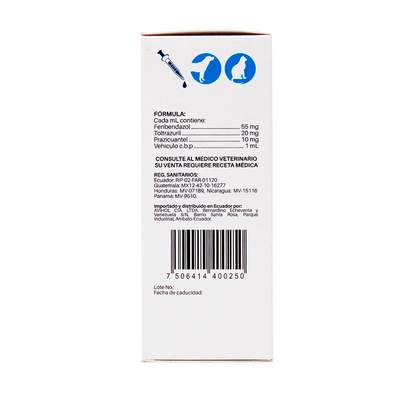 One® suspensión — Antiparasitario de amplio espectro para perros y gatos