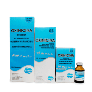 Oximicina — Antibiótico de amplio espectro para bovinos 100 ml