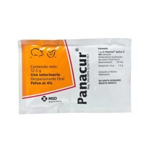 Panacur Polvo 4% — Antiparasitario interno para bovinos 12.5 g