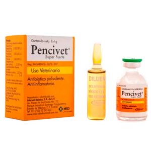 Pencivet Super Fuerte 6 Millones — Antibiótico combinado para Bovinos 15 ml
