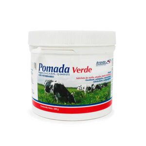 Pomada Verde — Pomada emoliente, antiséptica y antipruriginosa para Bovinos 200 g