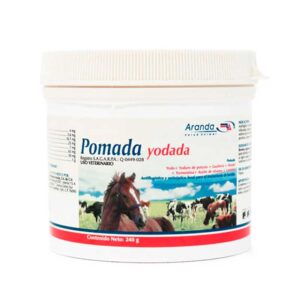 Pomada Yodada — Pomada antiflogística y antiséptica para bovinos y caballos 240 g