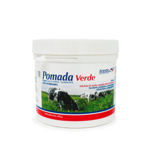 Pomada Verde — Pomada emoliente, antiséptica y contrairritante para Bovinos