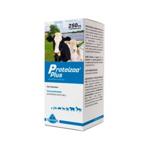 Proteizoo Plus — Suplemento vitamínico y mineral para bovinos y caballos 250 ml