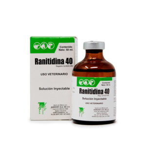Ranitidina 40 — Antagonista H2 para úlceras para bovinos y caballos 50 ml