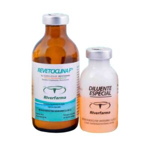 Revetciclina F 20 ml 4 Millones — Antibiótico de amplio espectro para