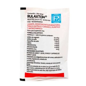 Rulaxton 100 g — Antibiótico de amplio espectro para bovinos