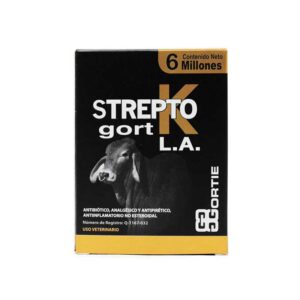 Strepto Gort K L.A. 6 Millones — Antibiótico para Bovinos