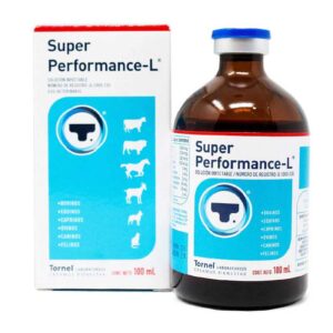 Super Performance-L — Complemento nutricional inyectable para bovinos y caballos 100 ml