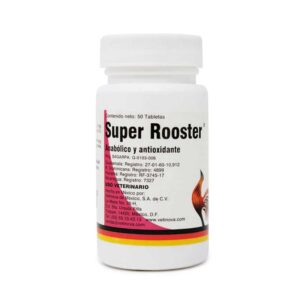Super Rooster — Promotor de crecimiento para Aves 50 Tabletas