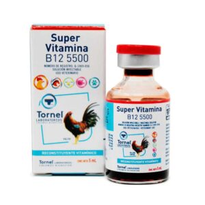 Super Vitamina B12 5500 — Suplemento vitamínico para bovinos 5 ml