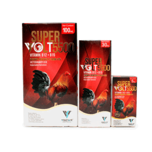 Super Volt 5500 — Complejo vitamínico B12, B15 y Biotina para equinos