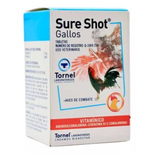 Sure Shot 20 Tabletas — Antibiótico de amplio espectro para bovinos