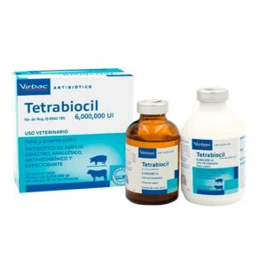 Tetrabiocil 6 Millones — Antibiótico de amplio espectro para bovinos 30 ml