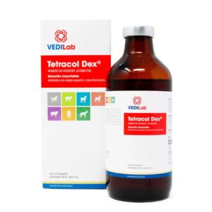 Tetracol Dex — Antibiótico de amplio espectro con antiinflamatorio para Bovinos 250 ml