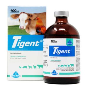 Tigent 100 ml — Antibiótico de amplio espectro para bovinos 100 ml