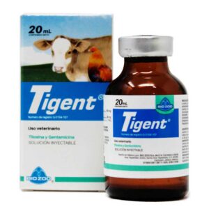 Tigent 20 ml — Antibiótico de amplio espectro para bovinos 20 ml